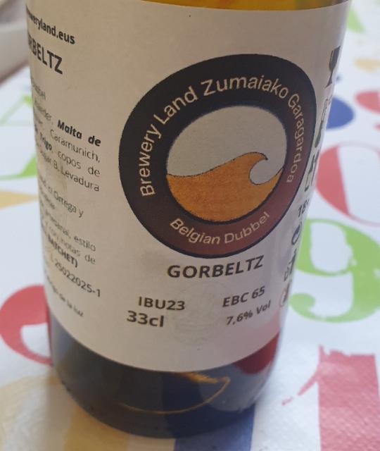 gorbeltz, Brewery land