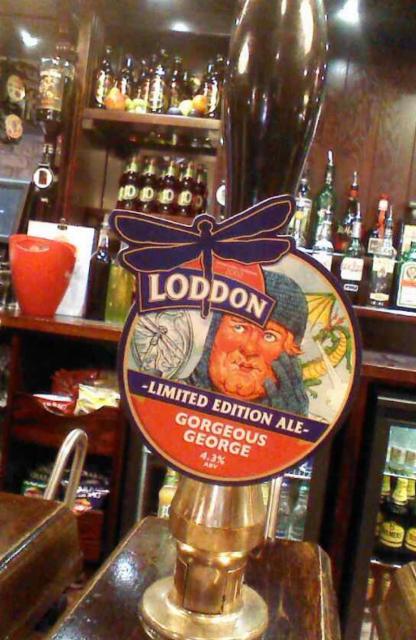 Gorgeous George 4.3%, Loddon Brewery, England