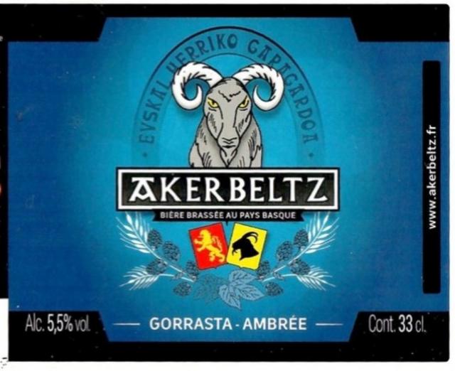 Gorrasta Ambrée 5.5%, Brasserie Akerbeltz, France