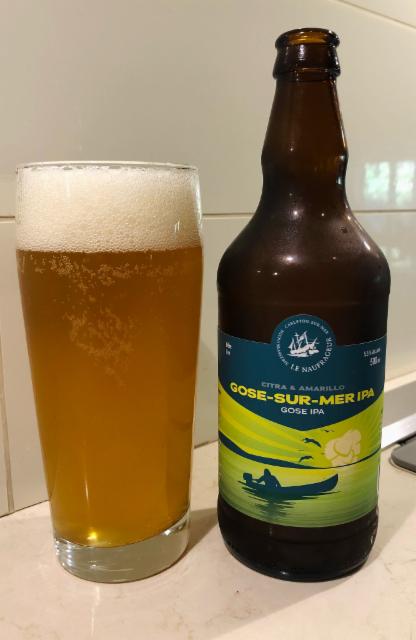 Gose-sur-mer IPA 5.5%, Microbrasserie Le Naufrageur, Canada