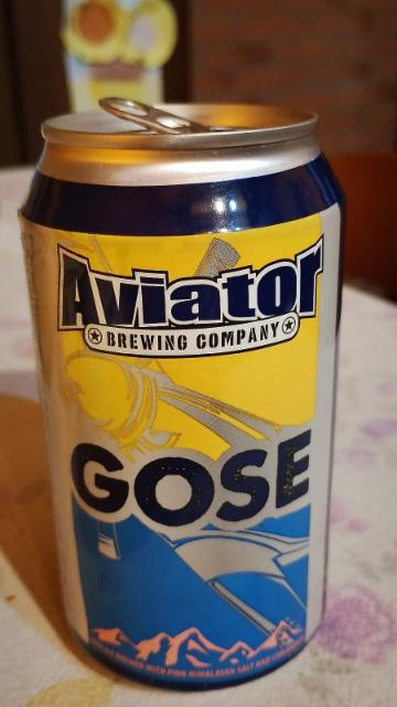 GOSE 5.6%, Aviator Brewing Company, United States