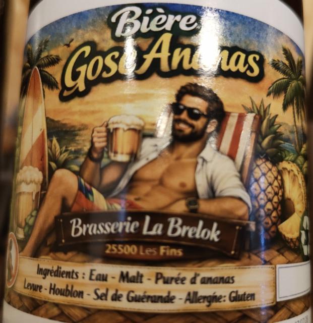 Gose Ananas 4.5%, Brasserie La Brelok', France