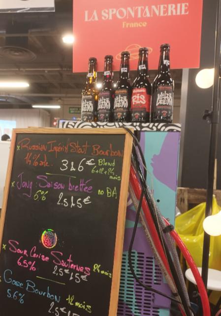 Gose bourbon 5.6%, Spontanerie, France