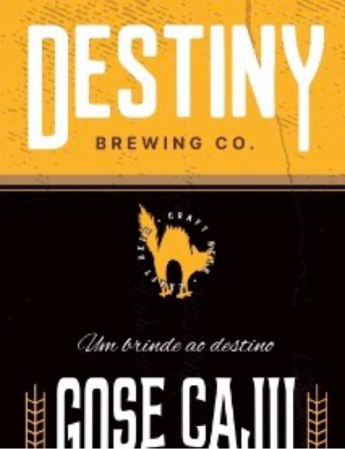 Gose Caju 3.5%, Destiny Brewing Co., Brazil