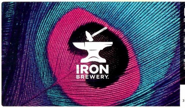 Gose Cassis / Basilic 6.0%, Brasserie Iron, France