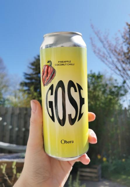 Gose Pineapple Coconut Chilli 4.6%, Pivovar Obora, Czech Republic