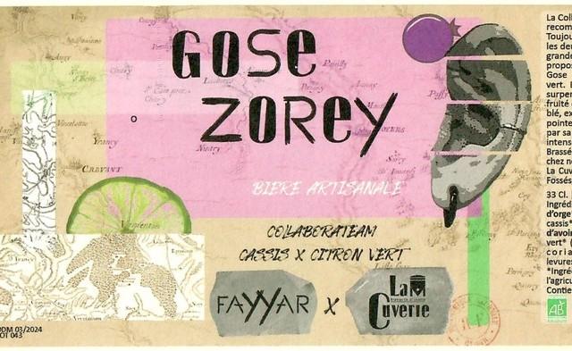 Gose Zorey 4.5%, La Cuverie, France