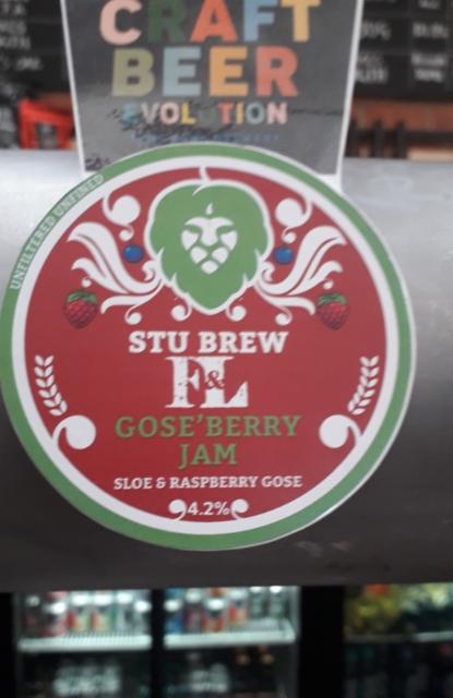 Gose'berry Jam 4.2%, StuBrew, England