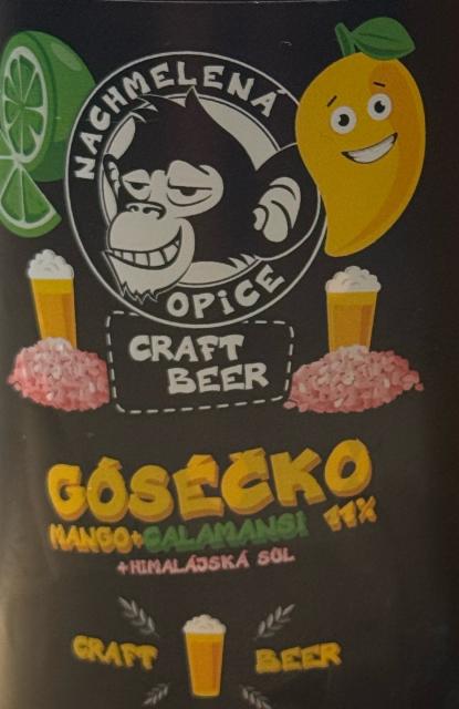 gosecko 4.3%, Nachmelená Opice Krnov, Czech Republic