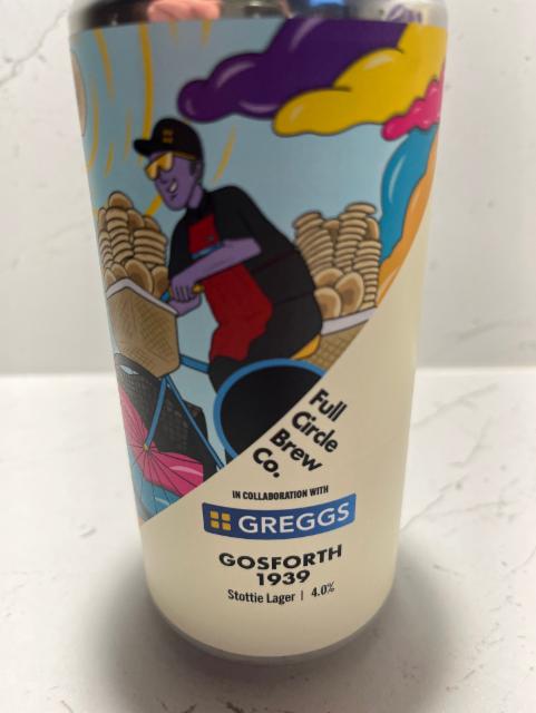 Gosforth 1939 4.0%, Full Circle Brew Co., England