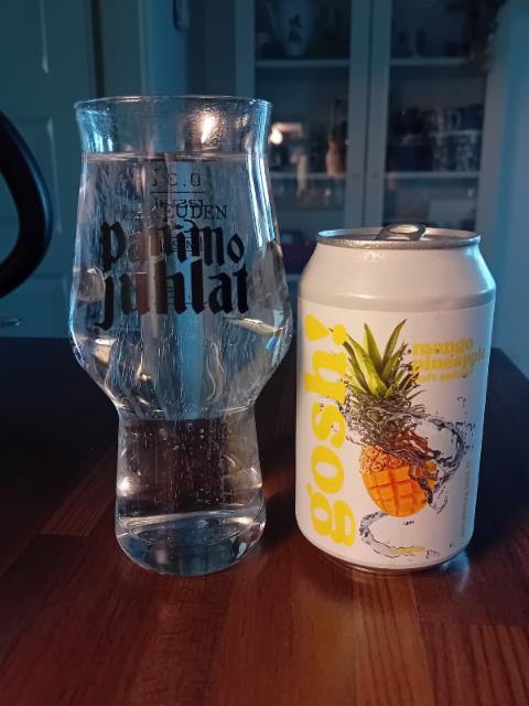 Gosh Mango Pineapple Soft Seltzer 0.0%, Maku Brewing, Finland