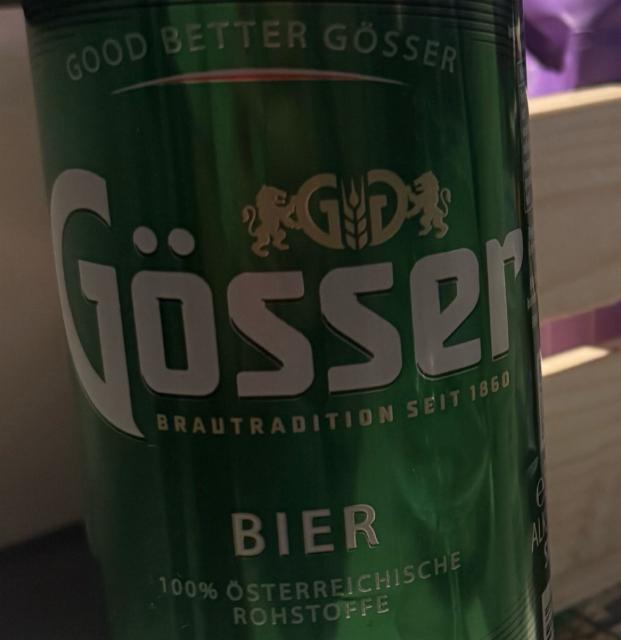 Gösser 5.2%, Brau Union Österreich (Heineken), Austria