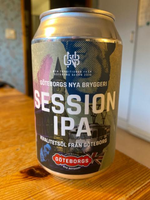 Göteborgs Nya Session IPA 3.7%, Göteborgs Nya Bryggeri, Sweden