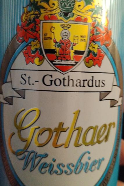 gothaer weissbier 4.9%, Brauerei Ganter, Germany