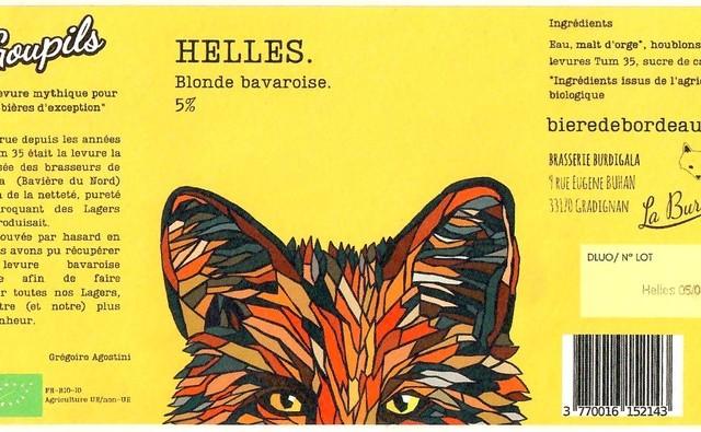 Goupils Helles, La Burdigala