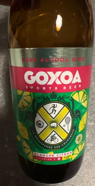 Goxoa blanche citron, Goxoa