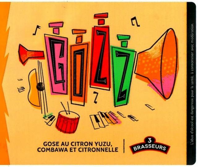 Gozz 4.6%, Les 3 Brasseurs / The 3 Brewers Lille, France