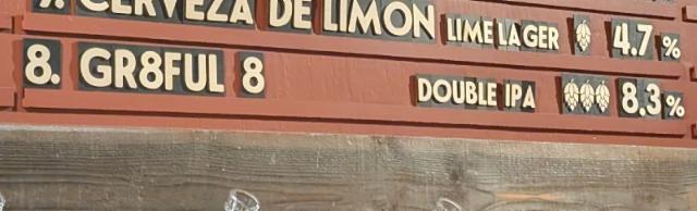 Gr8ful 8 8.3%, Backroads Brewing Co., Canada