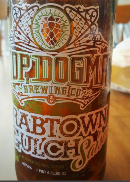 Grabtown Gulch Saison 6.0%, Hop Dogma Brewing Company, United States