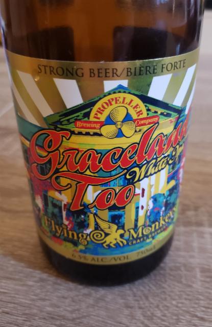 Graceland Too 6.5%, Flying Monkeys Craft Brewery, Canada