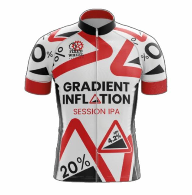 Gradient inflation 4.2%, Fixed Wheel Brewery, United Kingdom