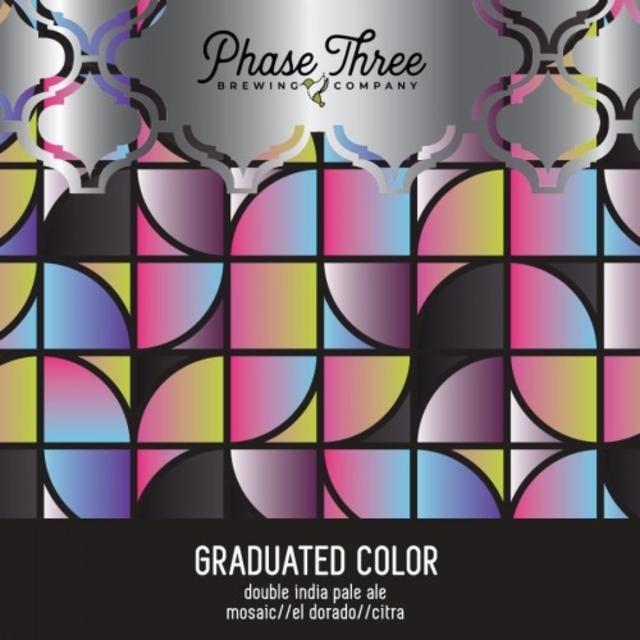 Graduated Color 8.1%, Phase Three Brewing, United States