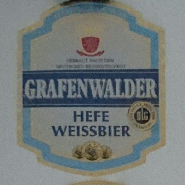 Grafenwalder Hefe Weissbier 5.0%, Frankfurter Brauhaus (TCB Beverages), Germany