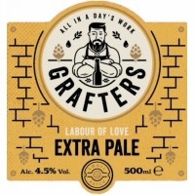Grafters - Labour Of Love Extra Pale 4.5%, Rye River Brewing Co., Ireland
