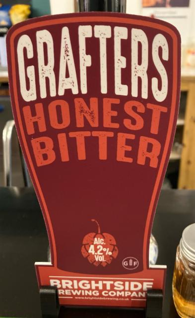 Grafters 4.2%, Brightside Brewing, England