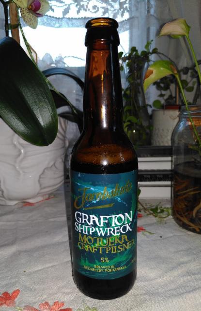 Grafton Shipwreck 5.0%, Jacobstads Craft Brewery, Finland