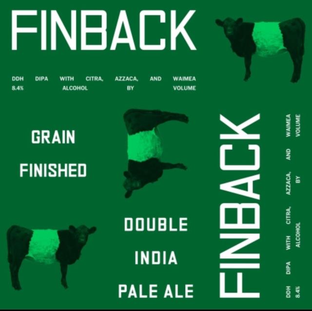 Grain Finished 8.8%, Finback Brewery, United States