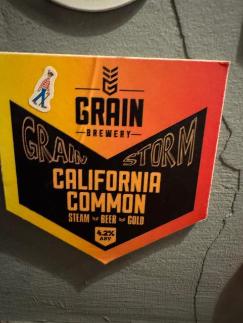 Grain Storm - California Common, Grain Brewery