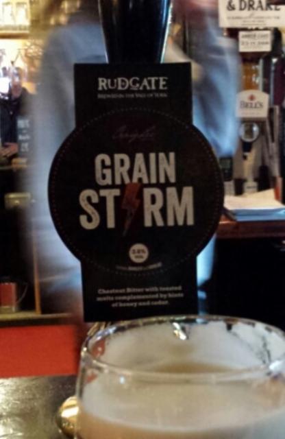 Grain Storm 3.6%, Rudgate Brewery, England