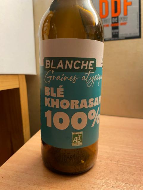 Graines atypiques Blé Khorasan 5.5%, Brasserie Dulion, France