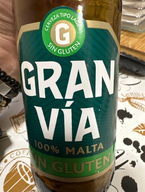 GRAN VÍA SIN GLUTEN, Cervezas GranVía