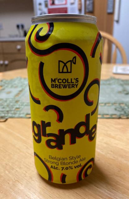 Granbe 7.0%, McColl's Brewery, England