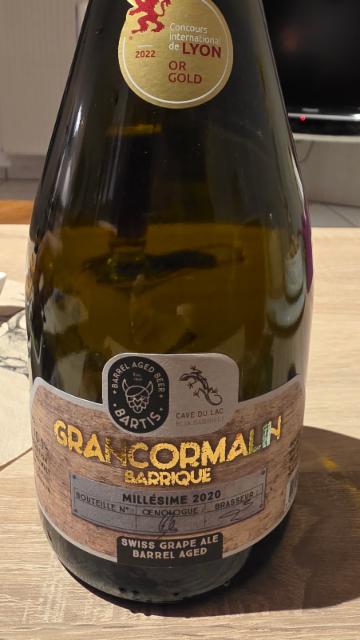 Grancormalin barrique, Bartis