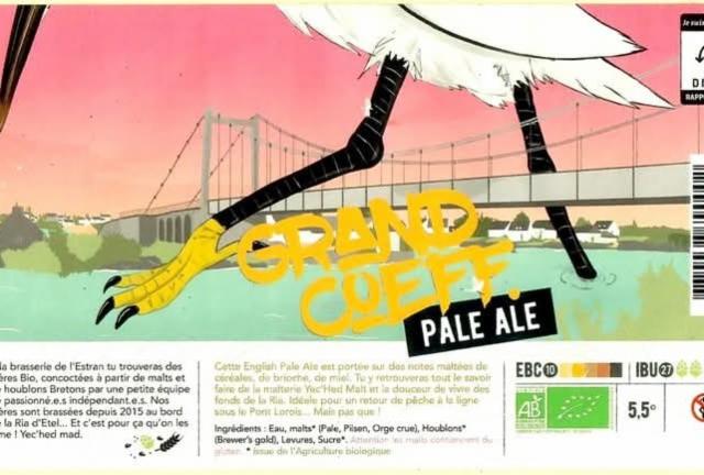 Grand Coeff Pale Ale, Brasserie De L'Estran