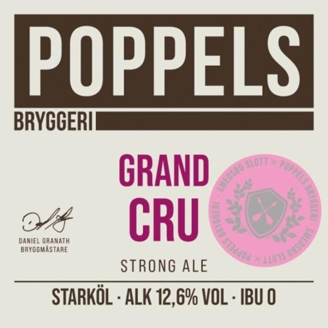 Grand Cru 12.6%, Poppels Bryggeri, Sweden