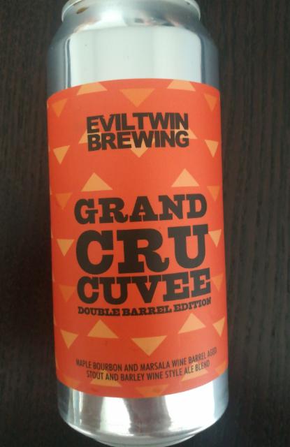 Grand Cru Cuvee Double Barrel Edition 12.5%, Evil Twin Brewing, United States