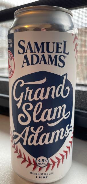 Grand slam adams 4.5%, Samuel Adams (Boston Beer Company), United States