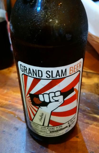 Grand Slam Beer Ambrée 4.5%, Brasserie Artisanale Hoppic, France