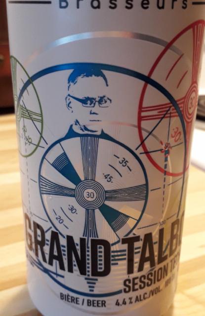 Grand Talbot session techno 4.4%, Simple Malt Brasseurs-Brasseurs Illimites, Canada