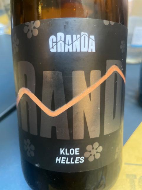 Granda Kloe 5.0%, Birrificio Della Granda, Italy
