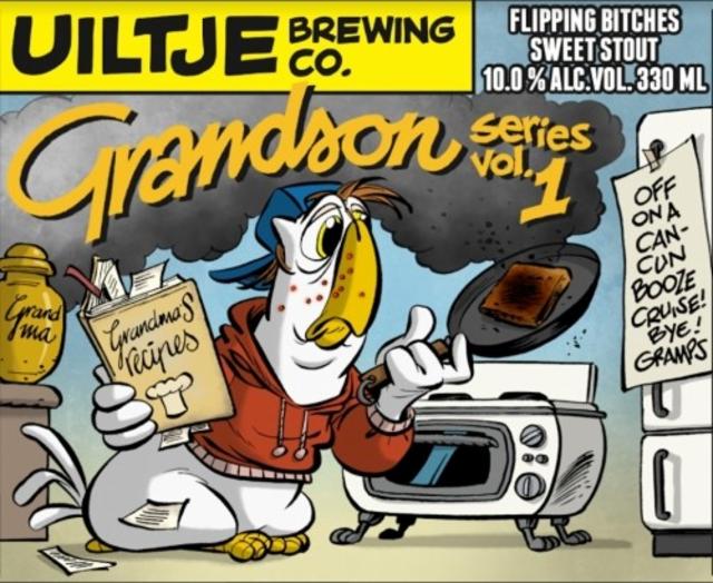 Grandson Series Vol. 1 Flipping Bitches 10.0%, Uiltje Brewing Co, Netherlands