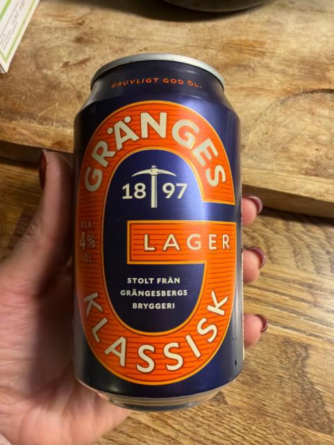 Gränges Klassisk Lager, Spendrups Bryggeri