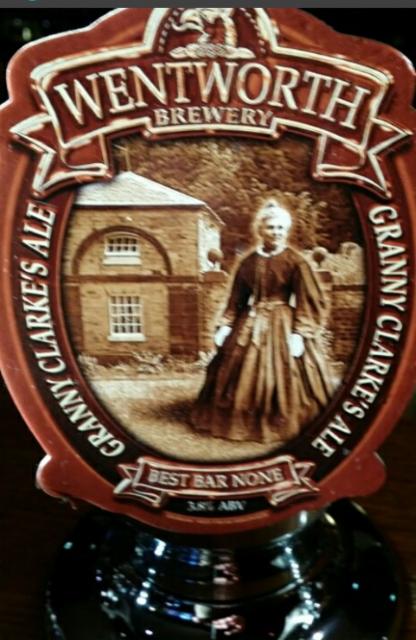 Granny Clarke's Ale 3.8%, Wentworth Brewery, England