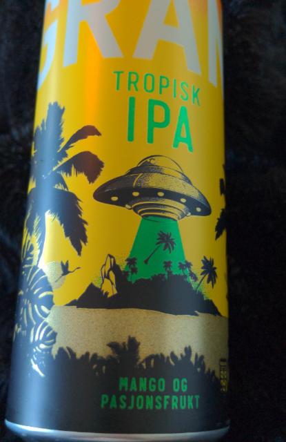 Grans tropisk ipa mango og pasjonsfrukt 4.7%, Grans Bryggeri, Norway