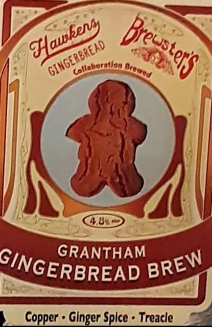 Grantham Gingerbread Brew 4.8%, Brewster's Brewery, England