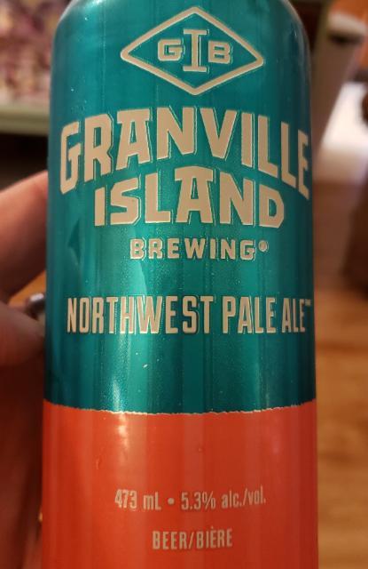 Granville Island Northwest Pale Ale 5.3%, Granville Island Brewing (Molson Coors), Canada